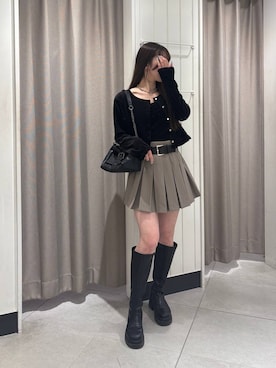 ERiNAさん（レディース・153cm）の冬コーディネート