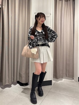 ERiNAさん（レディース・153cm）の冬コーディネート