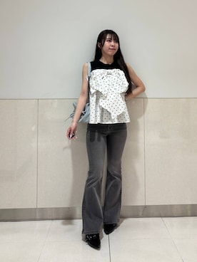 「Heather」｜ERiNAさん（レディース・153cm）の春コーディネート
