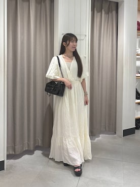 「Heather（ヘザー）のアイテム」を使った、ERiNAさん（レディース・153cm）の夏コーディネート