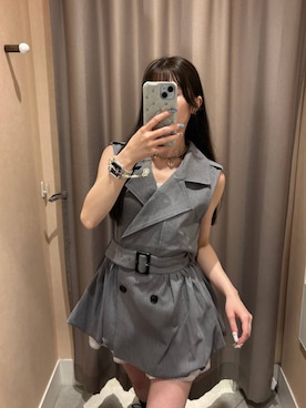 ERiNAさん（レディース・153cm）の夏コーディネート