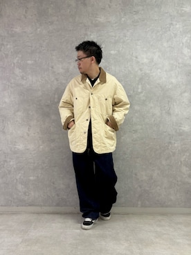 「アイテム（カバーオール）」を使った、enotaku0905さん（メンズ・173cm・20代）の秋コーディネート