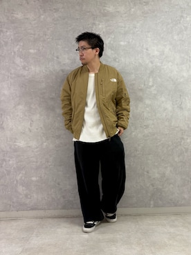 「アイテム（テーラードジャケット）」を使った、enotaku0905さん（メンズ・173cm）の秋コーディネート