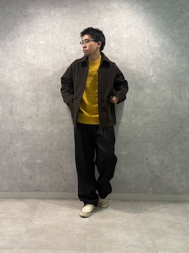 「アイテム（テーラードジャケット）」を使った、enotaku0905さん（メンズ・173cm・20代）の秋コーディネート