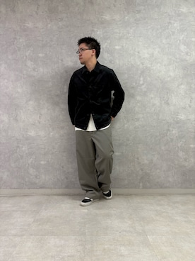 「季節の変わり目羽織コーデ」｜「アイテム（その他アウター）」を使った、enotaku0905さん（メンズ・173cm）の秋コーディネート