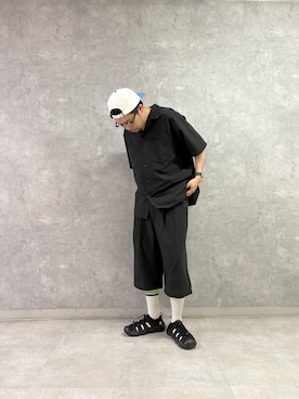 「EKAL（エカル）のアイテム」を使った、enotaku0905さん（メンズ・173cm）の春コーディネート