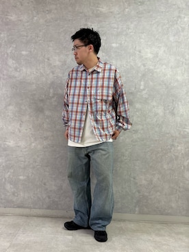 「MERRELL（メレル）のアイテム」を使った、enotaku0905さん（メンズ・173cm）の春コーディネート