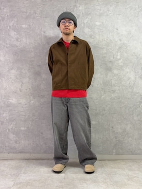 「URBAN RESEARCH DOORS（アーバンリサーチドアーズ）のアイテム（ファッション雑貨）」を使った、TAKUMA ENOMOTOさん（メンズ・173cm）の秋コーディネート