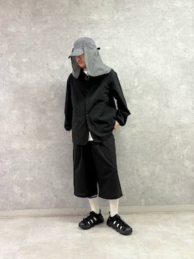 「EKAL（エカル）のアイテム」を使った、enotaku0905さん（メンズ・173cm）の春コーディネート