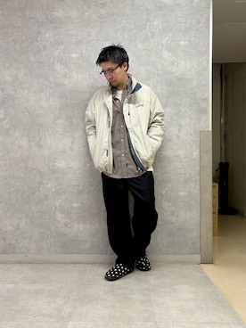 「アイテム（パンツ）」を使った、enotaku0905さん（メンズ・173cm）の秋コーディネート