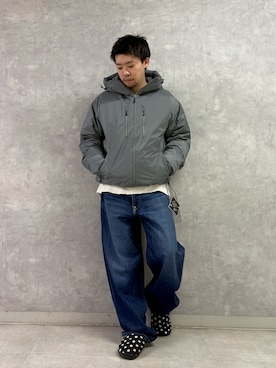 「アイテム（その他シューズ）」を使った、enotaku0905さん（メンズ・173cm）の秋コーディネート