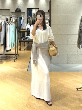 「RIVE DROITE（リヴドロワ）のアイテム」を使った、mhoo000さん（レディース・156cm）の春コーディネート