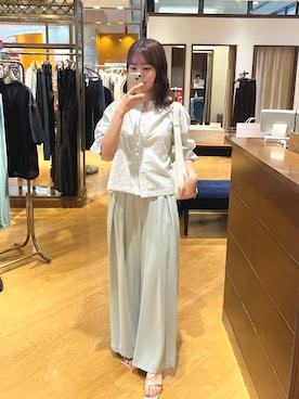 「アイテム（ボディバッグ/ウエストポーチ）」を使った、mhoo000さん（レディース・156cm）の夏コーディネート