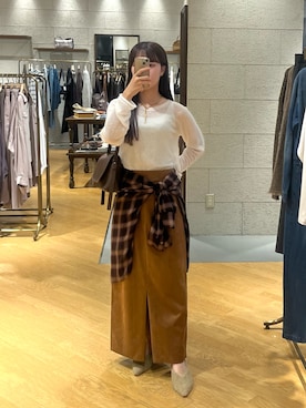 「アイテム（その他シューズ）」を使った、mhoo000さん（レディース・156cm）の秋コーディネート
