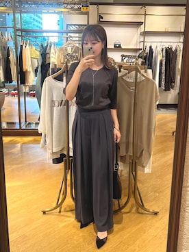 「グレー」｜「アイテム（パンプス）」を使った、mhoo000さん（レディース・156cm）の夏コーディネート