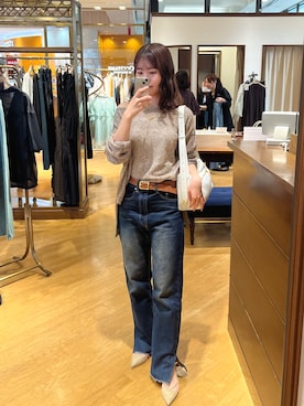 「アイテム（ボディバッグ/ウエストポーチ）」を使った、mhoo000さん（骨格ウェーブ・レディース・156cm）の夏コーディネート