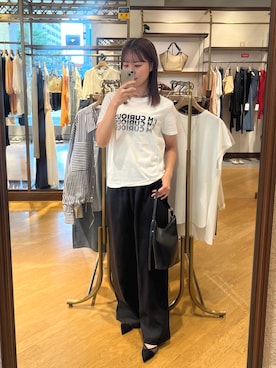 「大人カジュアルコーデ」｜「アイテム（パンプス）」を使った、mhoo000さん（レディース・156cm）の夏コーディネート