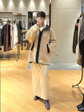 「フード」｜mhoo000さん（レディース・156cm）の秋コーディネート