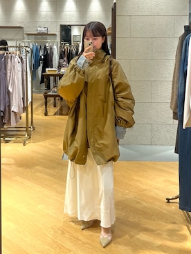 「アイテム（パンプス）」を使った、mhoo000さん（レディース・156cm）の秋コーディネート