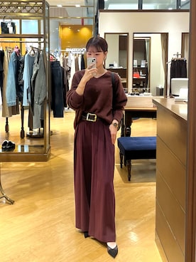 「ワントーンスタイル」｜mhoo000さん（レディース・156cm）の秋コーディネート