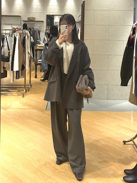 「ワントーンスタイル」｜mhoo000さん（レディース・156cm）の秋コーディネート