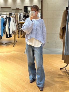 「RIVE DROITE（リヴドロワ）のアイテム」を使った、mhoo000さん（レディース・156cm）の冬コーディネート