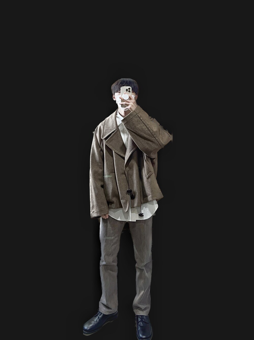 HED MAYNER（ヘドメイナー）の「【HED MAYNER】PEA COAT（ピーコート