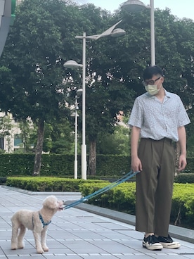 「Y-3（ワイスリー）のアイテム（アクセサリー）」を使った、Ray1955さん（メンズ・173cm）の夏コーディネート
