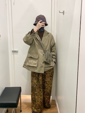 「Dr. Martens（ドクターマーチン）のアイテム（バッグ）」を使った、165boyさん（メンズ・165cm）の冬コーディネート