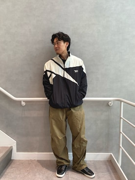 「アイテム（アウトドア/スポーツ）」を使った、KOYAさん（メンズ・173cm）の秋コーディネート