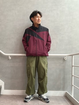 「アイテム（アウトドア/スポーツ）」を使った、KOYAさん（メンズ・173cm）の秋コーディネート