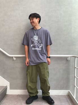 「アイテム（アウトドア/スポーツ）」を使った、KOYAさん（メンズ・173cm）の夏コーディネート