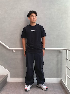 「黒コーデ」｜KOYAさん（メンズ・173cm）の夏コーディネート