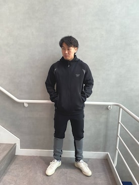 「アイテム（アウトドア/スポーツ）」を使った、KOYAさん（メンズ・173cm）の冬コーディネート