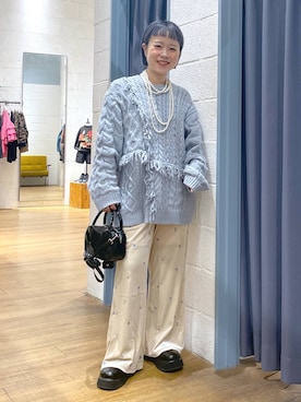 「アイテム（サンダル）」を使った、omizo555さん（レディース・153cm・20代）の秋コーディネート