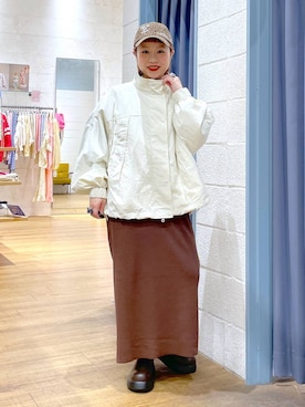 omizo555さん（レディース・153cm）の春コーディネート