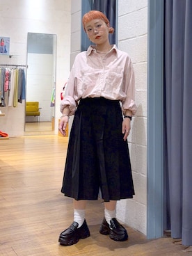 「アイテム（リング）」を使った、omizo555さん（レディース・153cm）の秋コーディネート