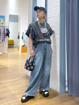「アイテム（リング）」を使った、omizo555さん（レディース・153cm・20代）の夏コーディネート