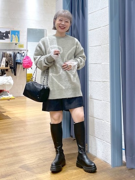 「アイテム（リング）」を使った、omizo555さん（レディース・153cm・20代）の秋コーディネート