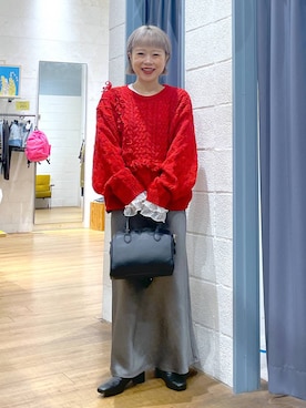 「アイテム（リング）」を使った、omizo555さん（レディース・153cm・20代）の秋コーディネート