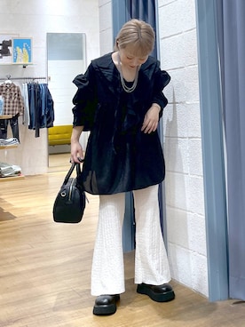 「アイテム（リング）」を使った、omizo555さん（レディース・153cm・20代）の秋コーディネート