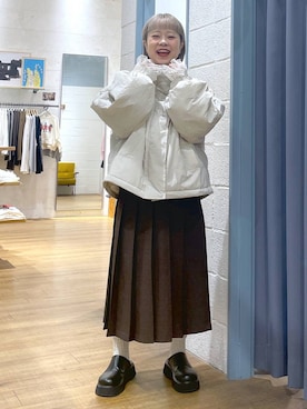 「アイテム（サンダル）」を使った、omizo555さん（レディース・153cm・20代）の秋コーディネート