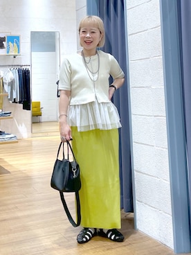 「アイテム（リング）」を使った、omizo555さん（レディース・153cm・20代）の夏コーディネート