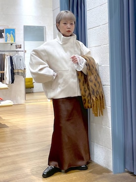 「アイテム（リング）」を使った、omizo555さん（レディース・153cm・20代）の秋コーディネート