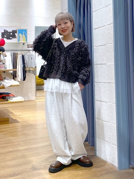 「アイテム（タンクトップ）」を使った、omizo555さん（レディース・153cm・20代）の秋コーディネート