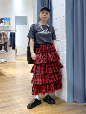 「アイテム（リング）」を使った、omizo555さん（レディース・153cm）の夏コーディネート