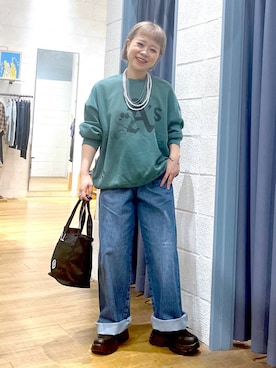 「アイテム（リング）」を使った、omizo555さん（レディース・153cm）の夏コーディネート