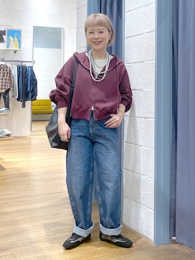 「アイテム（リング）」を使った、omizo555さん（レディース・153cm・20代）の秋コーディネート