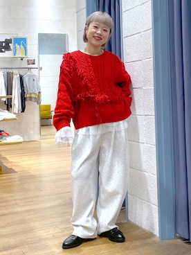 「アイテム（タンクトップ）」を使った、omizo555さん（レディース・153cm・20代）の秋コーディネート