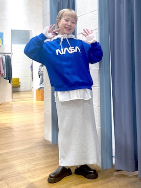 「アイテム（スウェット）」を使った、omizo555さん（レディース・153cm・20代）の秋コーディネート